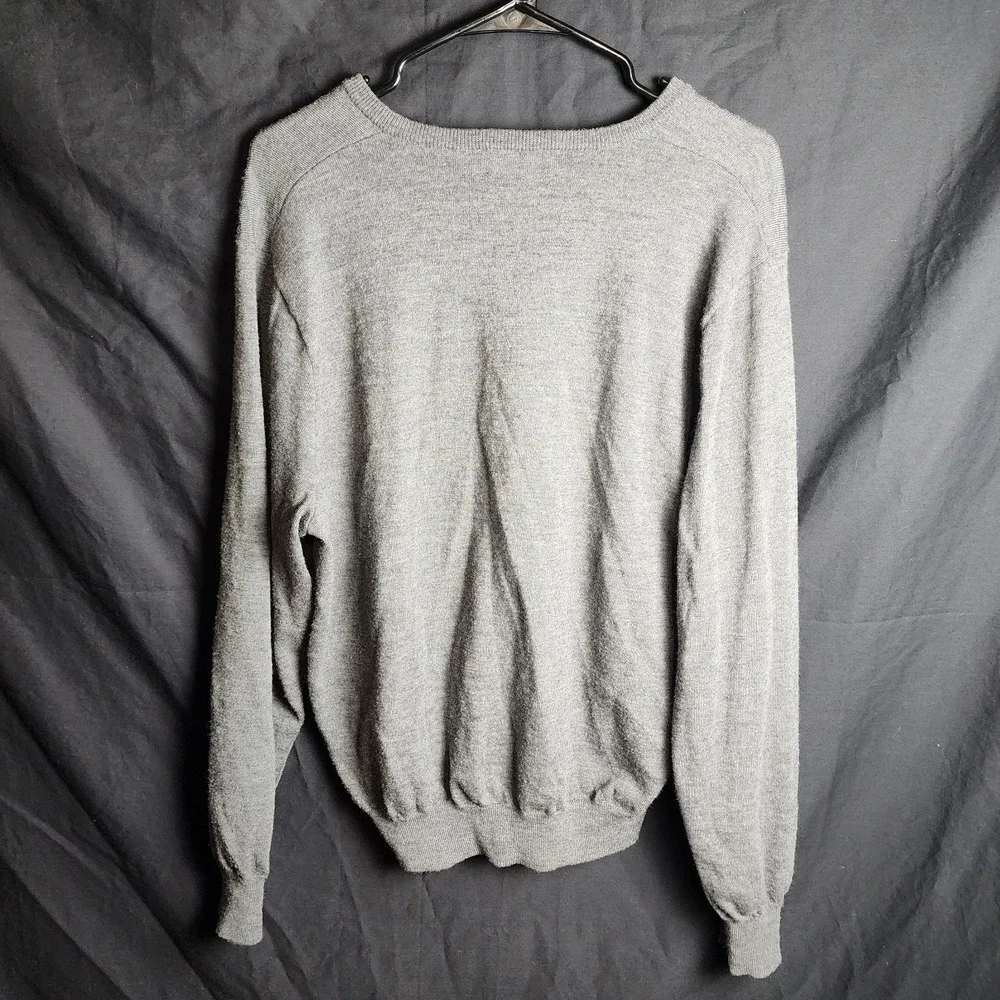 Polo Golf Ralph Lauren‎ Gray Sweater, 100% Merino Wool, Men's Size XL